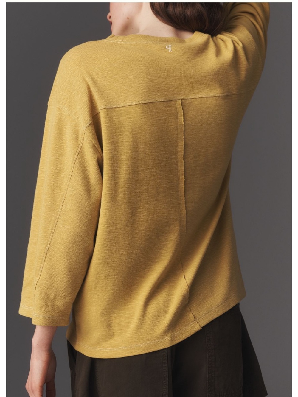 Pilcro 3/4 Sleeve Varsity Tee - Picture 2 of 10